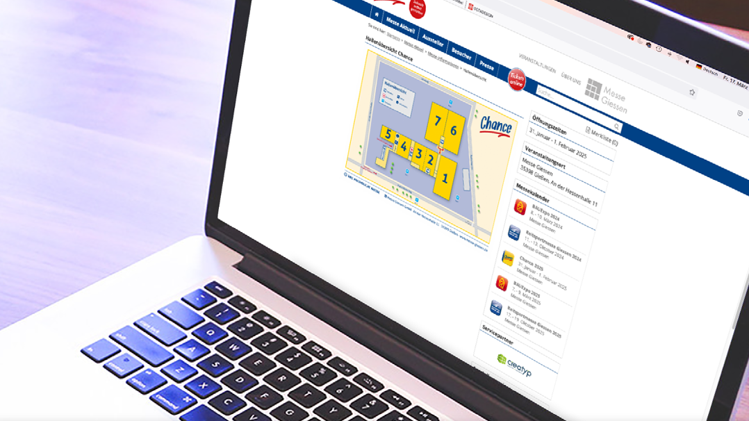 Hallenplan der Chance